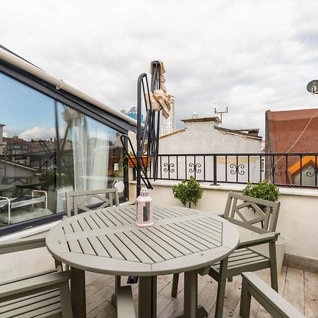 Apartamento Exquisite Flat With Terrace In Nisantasi Estambul Exterior foto
